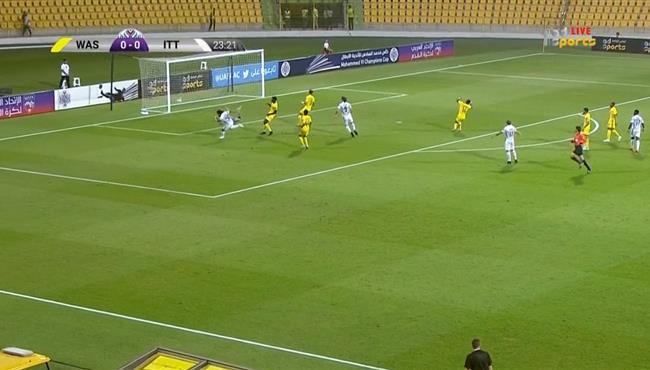 هدف الاتحاد الاول فى مرمى الوصل بالبطولة العربية