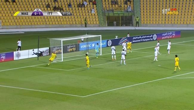 هدف تعادل الوصل مع الاتحاد بالبطولة العربية