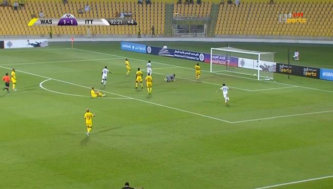 هدف الاتحاد الثانى فى مرمى الوصل بالبطولة العربية