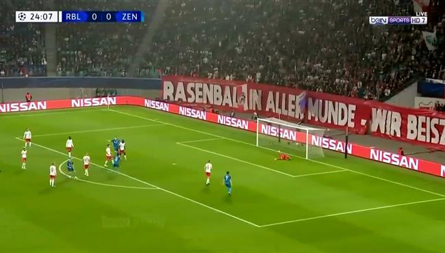 هدف زينيت المذهل في مرمي لايبزج بدوري ابطال اوروبا