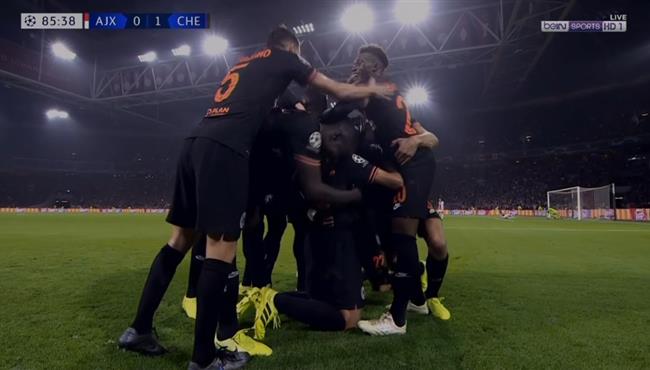 هدف فوز تشيلسي علي اياكس 1 0 تعليق حفيظ دراجي