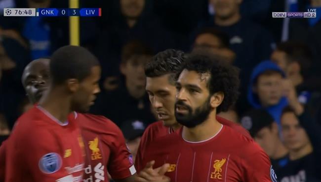 هدف ماني بعد اسيست محمد صلاح امام جينك البلجيكي