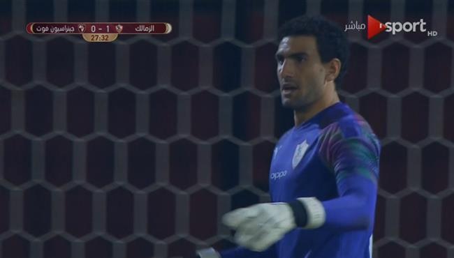 تصدي عواد الرائع يمنع هدف محقق لجينيراسيون فوت امام الزمالك