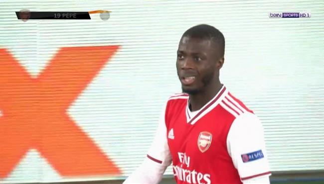 هدف بيبي الثاني الرائع امام فيتوريا جيمارايش في الوقت القاتل