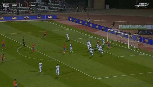 هدف الفيحاء الثاني في مرمي الفتح بالدوري السعودي سامي الخيبري