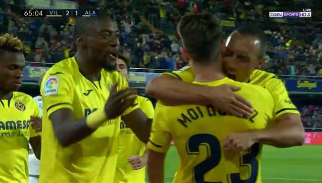 اهداف مباراة فياريال وديبورتيفو الافيس في الدوري الاسباني