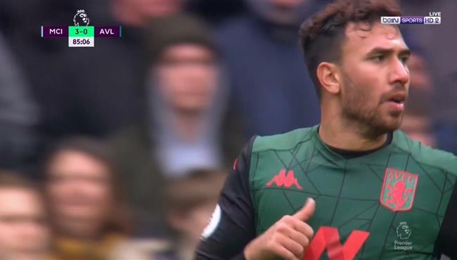 تريزيجيه كاد ان يسجل هدف رائع في مرمي مانشستر سيتي بالدوري الانجليزي