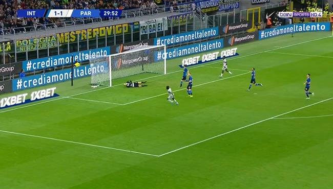 هدف رائع لـ بارما في مرمي انتر بالدوري الايطالي