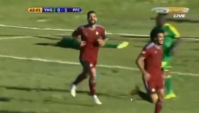 هدف بيراميدز الثاني في مرمي يانغ أفريكانز 2 0 عبد الله السعيد