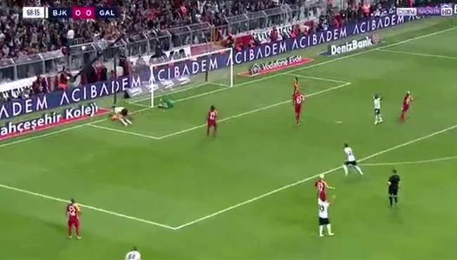 هدف فوز بشكتاش علي جلطة سراي 1 0 الدوري التركي