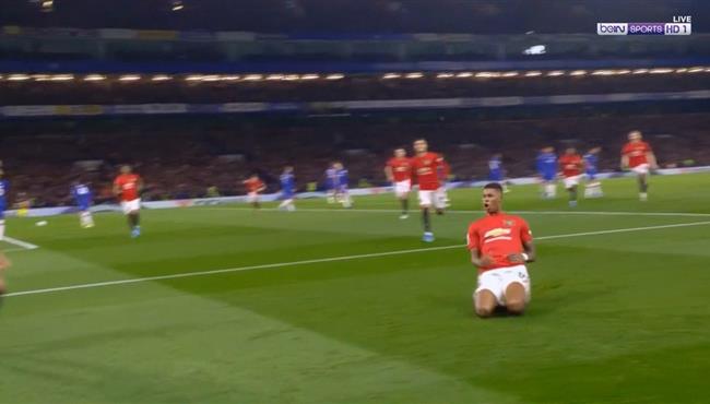 هدف راشفورد الخرافى فى مرمى تشيلسي 2 1 كأس الرابطة الانجليزية