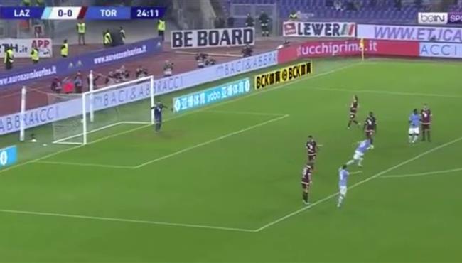 هدف مذهل فى مباراة لاتسيو وتورينو بالدوري الايطالي