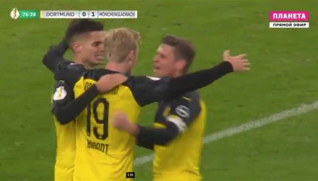 اهداف بوروسيا دورتموند وبوروسيا مونشنغلادباخ 2 1 كأس المانيا