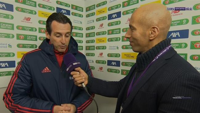 تصريحات ايمري بعد مباراة ليفربول وارسنال في كأس الرابطة الانجليزية