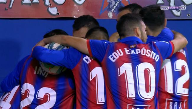 اهداف مباراة فياريال وايبار 1 2 الدوري الاسباني