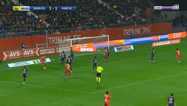 اهداف مباراة باريس سان جيرمان وديجون 1 2 الدوري الفرنسي