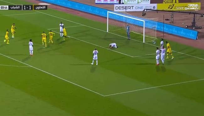 اهداف مباراة الشباب والتعاون 1 3 الدوري السعودي