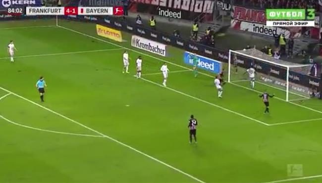 اهداف مباراة بايرن ميونخ وفرانكفورت 1 5 الدوري الالماني