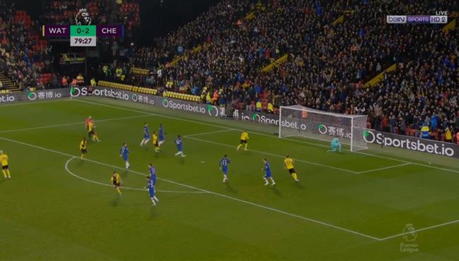 هدف واتفورد الاول فى مرمى تشيلسي 1 2 الدوري الانجليزي