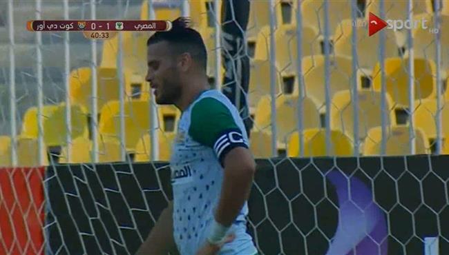 القائم يحرم احمد جمعه من تسجيل هدف بعد التلاعب بمدافعي كوت دي اور