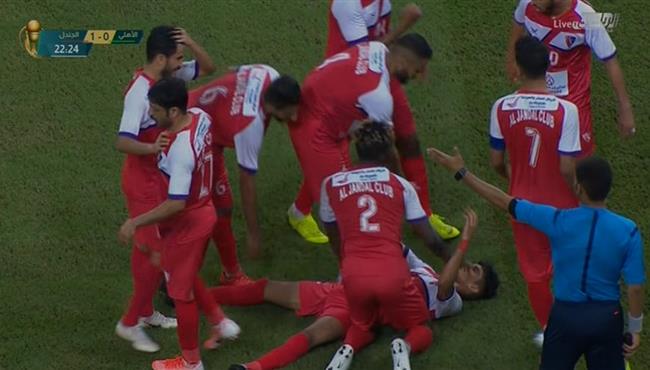 هدف الجندل في مرمي الاهلي بكأس خادم الحرمين