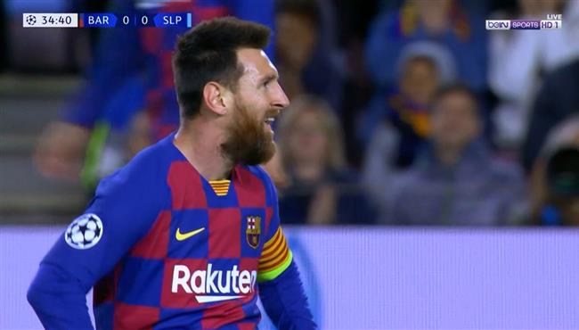 القائم يحرم ميسي من تسجيل هدف رائع بعد التلاعب بلاعبي سلافيا براج