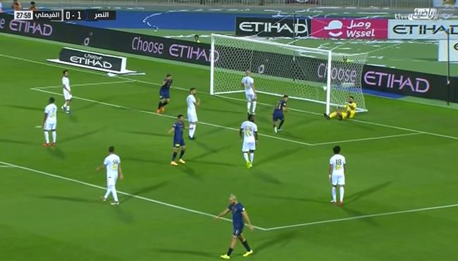 هدف النصر الثاني في مرمي الفيصلي 2 0 الدوري السعودى