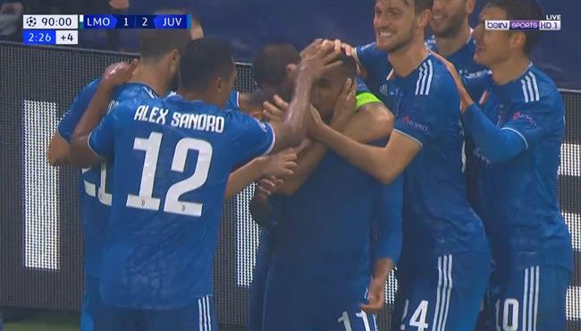 اهداف مباراة يوفنتوس ولوكوموتيف موسكو 2 1 دوري ابطال اوروبا