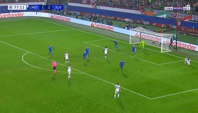 بونوتشي ينقذ يوفنتوس من هدف محقق للوكوموتيف موسكو من علي خط المرمي