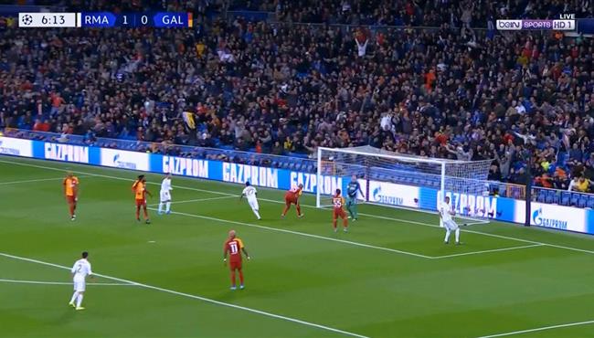 هدف ريال مدريد الثاني في مرمي جلطة سراي رودريجو