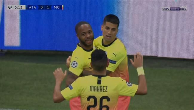 اهداف مباراة مانشستر سيتي واتالانتا 1 1 دوري ابطال اوروبا