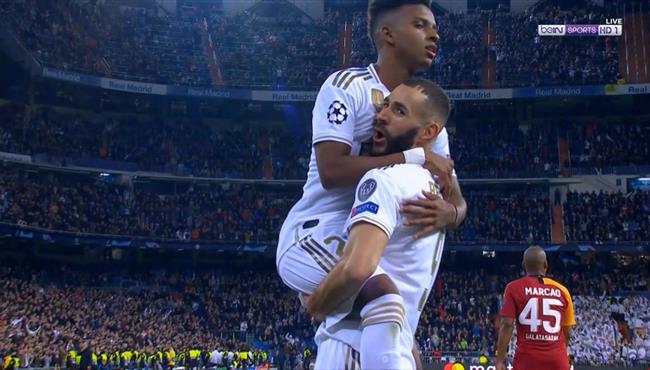 هدف ريال مدريد الرابع في مرمي جلطة سراي بنزيما