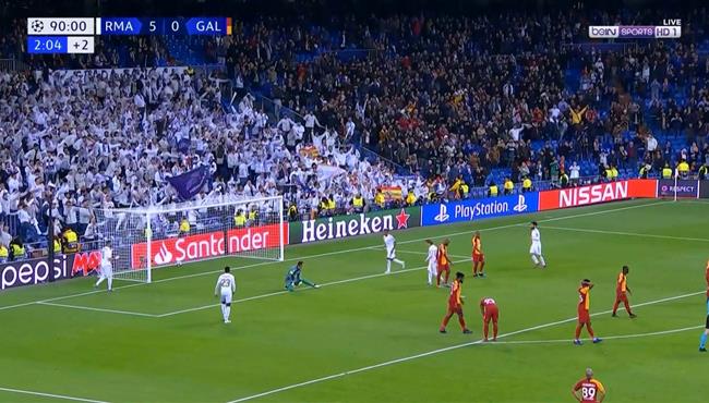 هدف ريال مدريد السادس في مرمي جلطة سراي رودريجو