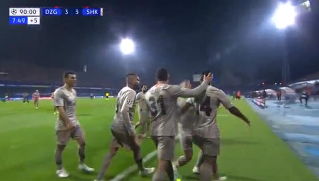 اهداف مباراة شاختار ودينامو زغرب المثيرة 3 3 دوري ابطال اوروبا