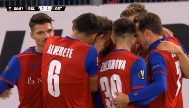اهداف مباراة بازل وخيتافي 2 1 الدوري الاوروبي