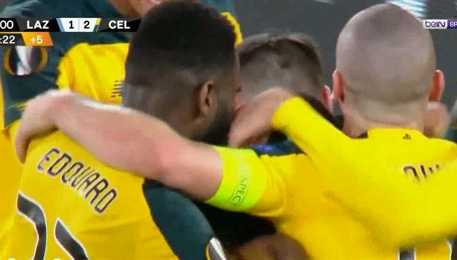 اهداف مباراة لاتسيو وسلتيك 1 2 الدوري الاوربي