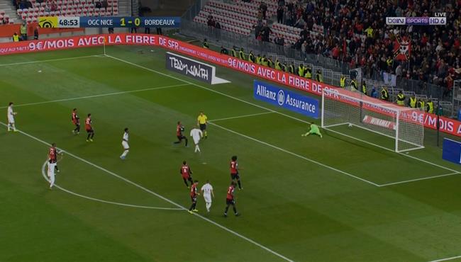اهداف مباراة نيس وبوردو 1 1 الدوري الفرنسي