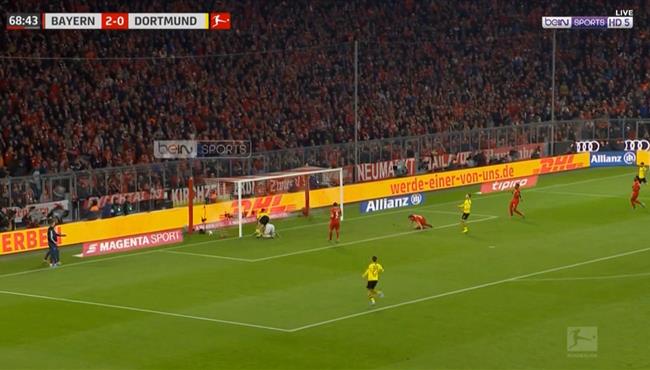 باكو الكاسير يهدر فرصة هدف محقق لبوروسيا دورتموند امام بايرن ميونخ