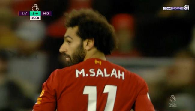 برافو يحرم محمد صلاح من تسجيل هدف رائع في مرمي مانشستر سيتي