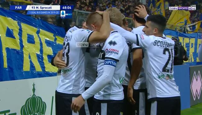 اهداف مباراة روما وبارما 0 2 الدوري الايطالي