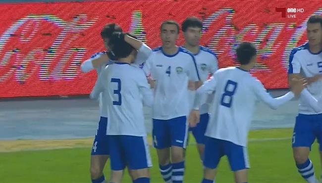 هدف اوزبكستان الاول في مرمي السعودية 1 0 تصفيات كاس العالم اسيا