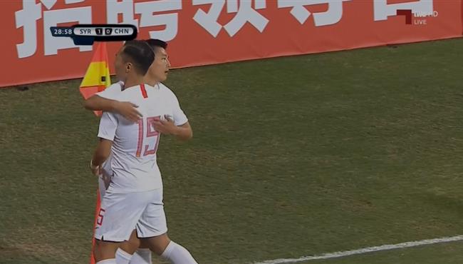 هدف تعادل الصين مع سوريا 1 1 تصفيات اسيا لكأس العالم
