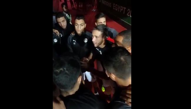 رسالة تحفيزية من رمضان صبحي للاعبي مصر الاوليمبي قبل مباراة الكاميرون