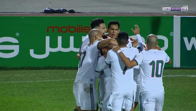 اهداف مباراة الجزائر وزامبيا 5 0 تصفيات امم افريقيا
