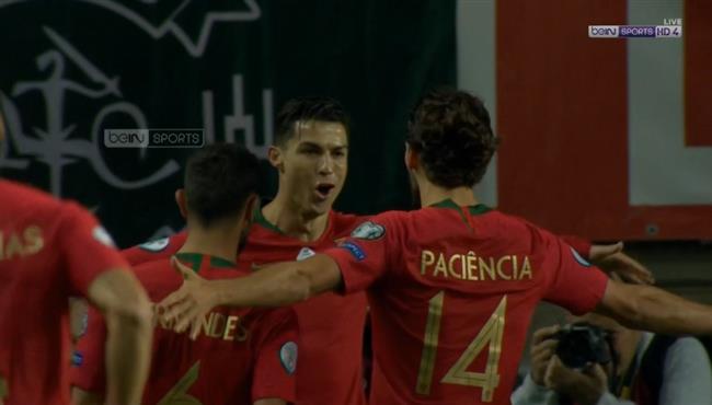 اهداف مباراة البرتغال وليتوانيا 6 0 تصفيات امم اوروبا