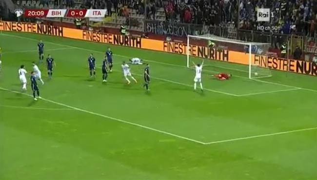 اهداف مباراة ايطاليا والبوسنة 3 0 تصفيات امم اوروبا