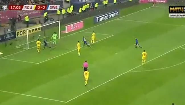 اهداف مباراة السويد ورومانيا 2 0 تصفيات امم اوروبا