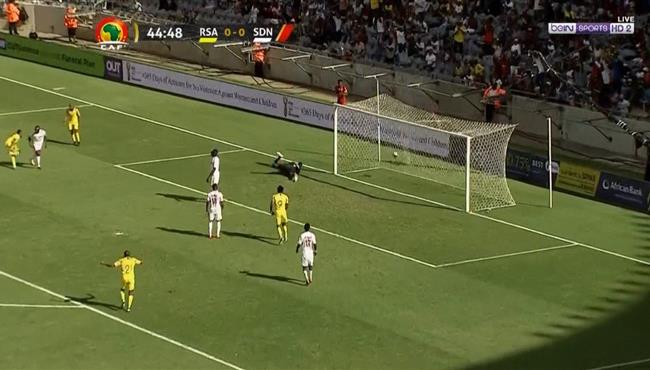 هدف فوز جنوب افريقيا على السودان 1 0 تصفيات امم افريقيا