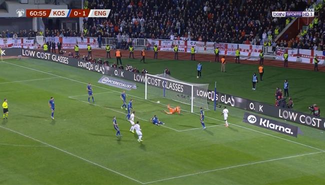 القائم يحرم هاري كين من تسجيل هدف في مرمي كوسوفو بتصفيات امم اوروبا