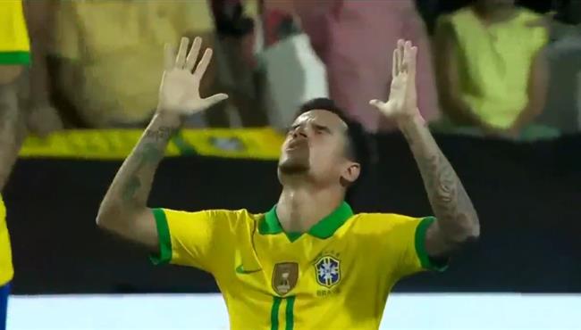 هدف كوتينيو الرائع في مرمى كوريا الجنوبيه تعليق حفيظ دراجي